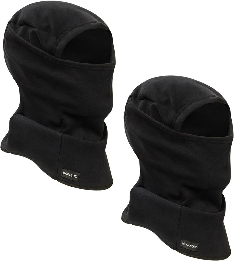 KOOLSOLY Ski Mask Balaclava Cold Weather Warm and Fleece Face Mask Neck Warmer Full Face Mask for Men&Women - Image 1